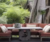 Вилла Hartland Estate, Joglo палуба на открытом воздухе